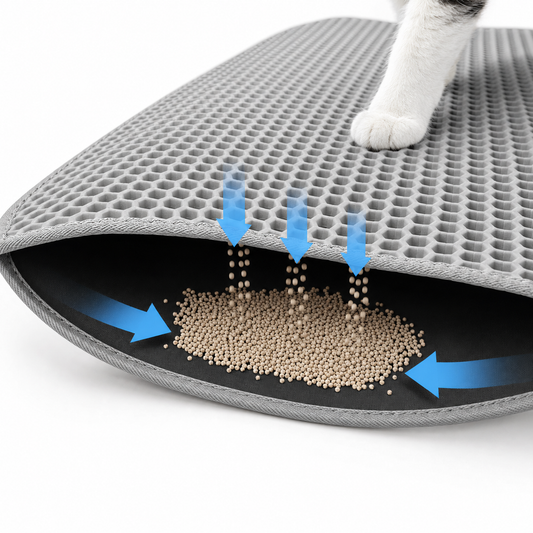 PawPure – Double Layer Cat Litter Mat