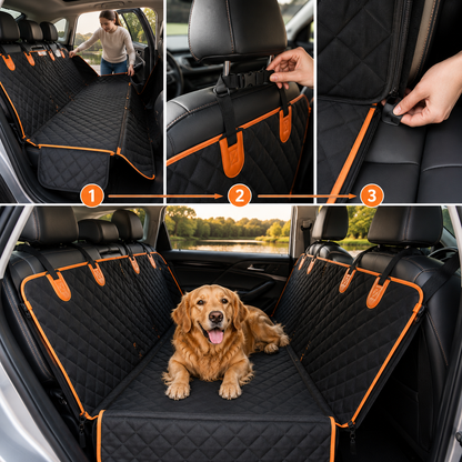 PawRide – Waterproof Pet Car Seat Cover