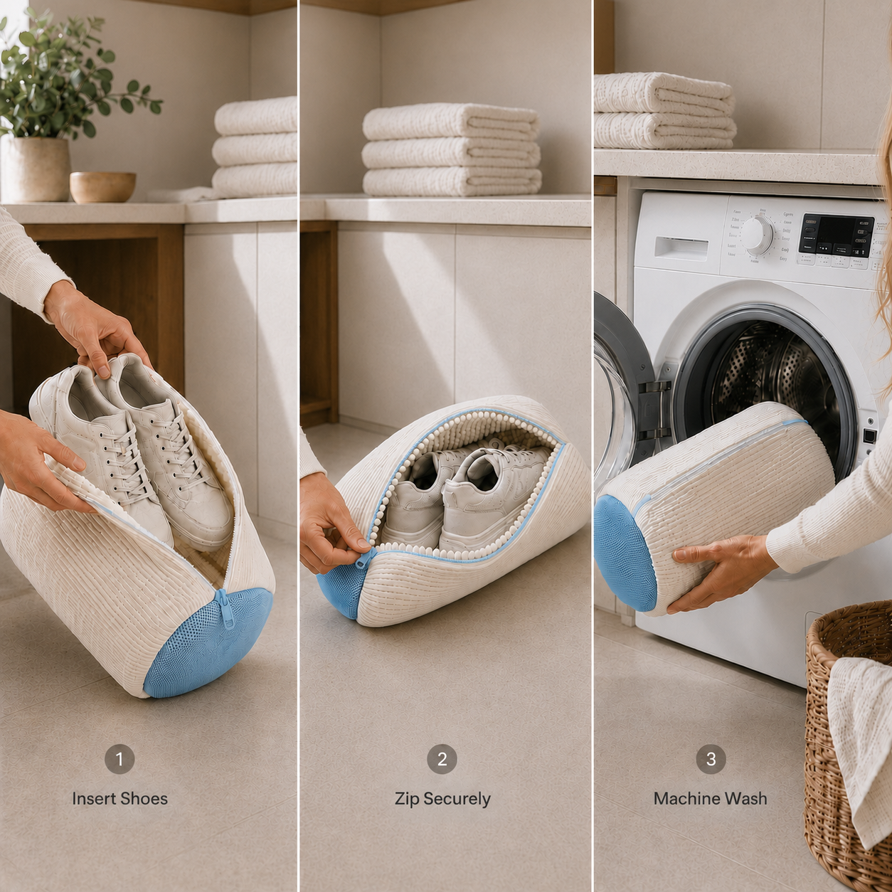 ShoeNest – Protective Shoe Wash Bag