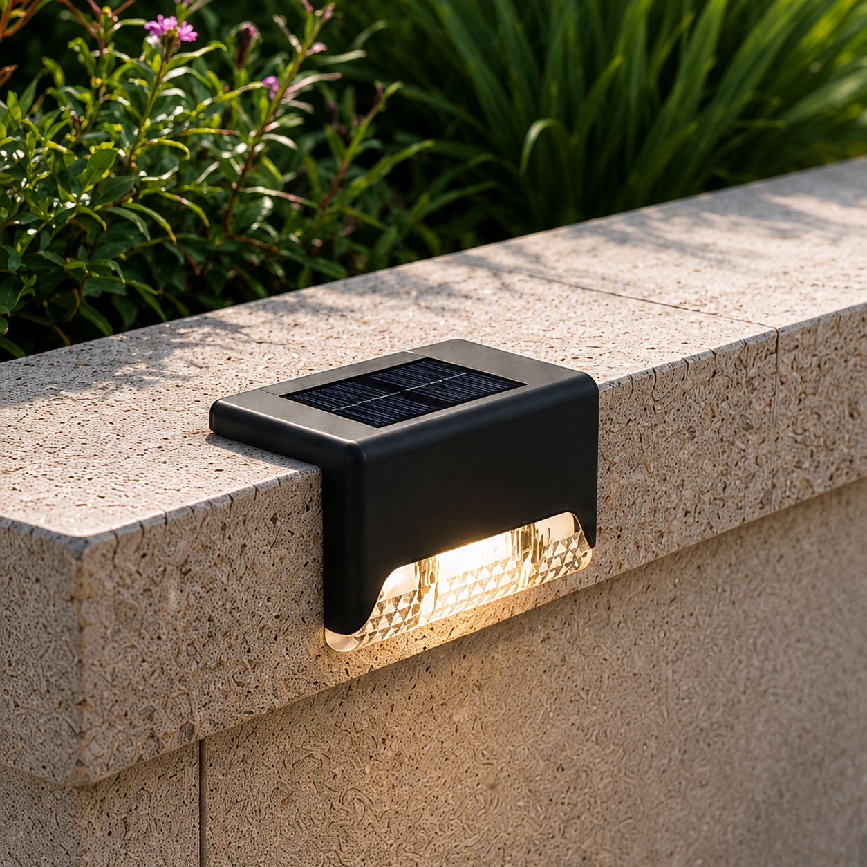 AuroraGlow – IP65 Solar Outdoor Lamp