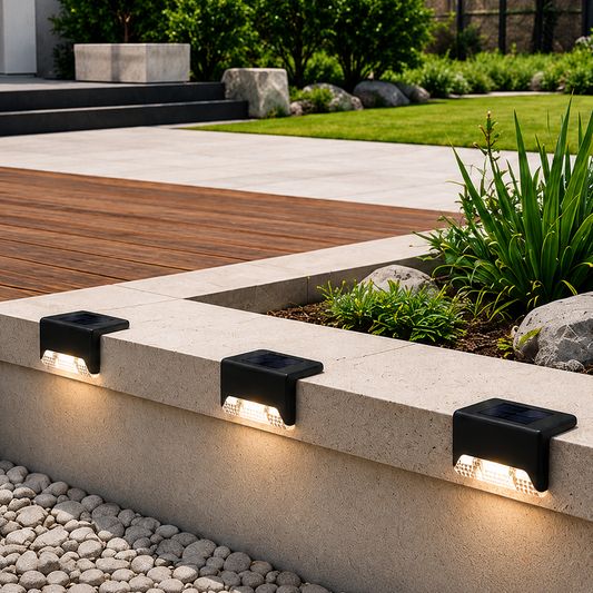 AuroraGlow – IP65 Solar Outdoor Lamp