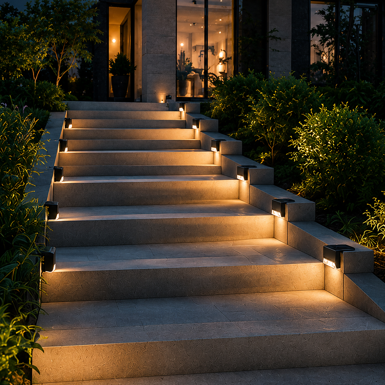 AuroraGlow – IP65 Solar Outdoor Lamp