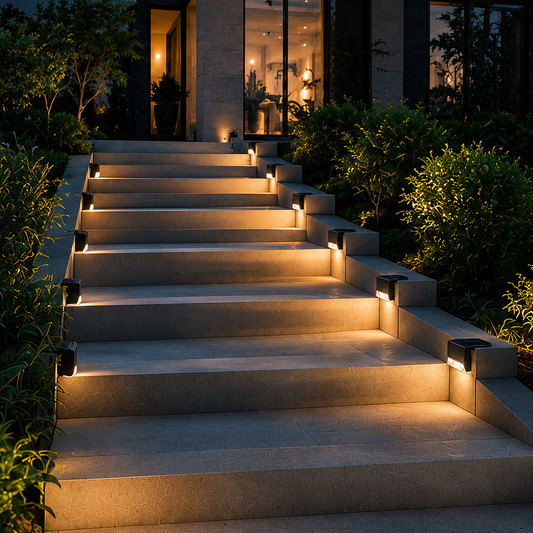 AuroraGlow – IP65 Solar Outdoor Lamp