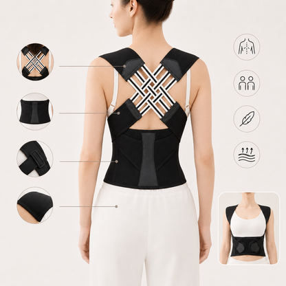 Spinova – Adjustable Back & Shoulder Support